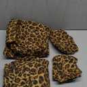 Sleepdown Cotton Bed Sheet Set - Leopard Brown, Full