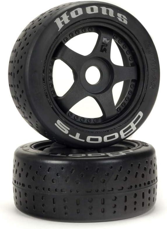 ARRMA DBoots Hoons 42/100mm Silver Belted RC Tires Mounted on 2.9" 5-Spoke 17mm Hex Wheels (Set of 2): ARA550070, Black ARRMA DBoots Hoons 42/100mm Silver Belted RC Tires Mounted on 2.9" 5-Spoke 17mm Hex Wheels (Set of 2): ARA550070, Black