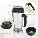 for Blenders 64Oz Container, replace 5000 5200 6300 6500 7500 Pro 200 500 750 vm0101 vm0102 E310 320 etc, compatible with Classic/Explorian/Professional/Propel Series Pitcher Jar Cup