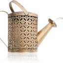 Solar Watering Can, Outdoor Solar Garden Lights,Garden Decor, Hanging Lantern Waterproof,Metal Solar Waterfall Lights for Yard Patio