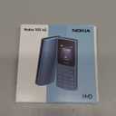 Nokia 105 4G | Dual SIM | GSM Unlocked Mobile Phone | Volte | Charcoal | International Version | Not AT&T/Cricket/Verizon Compatible