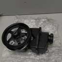 Power Steering Pump with Pulley with Reservoir Compatible with 2006-2011 Impala, 2006-2007 Monte Carlo Power Assist Pump Replace # 20-69989, 15267585, 88964571
