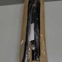 UIOSANRT Tension Shower Curtain Rod 31-55 Inches Non-Slip Shower Rod Tension Mounted No Drill Black Shower Curtain Rods Spring Tension Rod Adjustable Tension Curtain Rod for Windows Bathroom