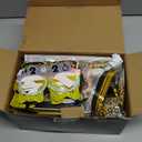 New Years Eve Party Supplies 2026 for 24, New Years Eve Party Decorations, a Banner, 12 Hat, 12 Glasses, 24 Blowouts, 12 Leis, 12 Necklaces 2 Foil Fringe Curtains,32 Inches "2026" Foil Balloons