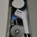 Bomves Electric Spin Scrubber, Cordless Cleaning Brush Scrubber for Home, 8 Replaceable Brush Heads-90Mins Work Time, 3 Adjustable Size, 2 Speeds for Bathroom Shower Bathtub Glass Car (White)