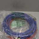 Washer Hose 10 Ft/10FT Rubber Washing Machine Hoses, Washer and Dryer Hose 3/4 Connection Supply Lines for Hot and Cold Water Washer Hoses-by MIFLUS, Universal Washing Machine Hose (2 Packs)