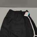 JUST MY SIZE Womens Active Woven Run Short, Black, 3X US