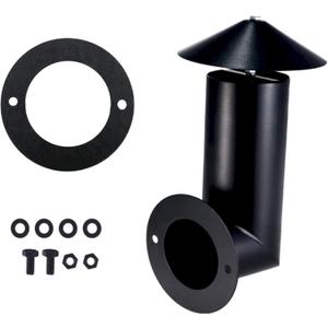 Pellet Grill Smoke Stack for Traeger 22/34 Pellet Grill,for Pit Boss 700 Series Smokestack Chimney,DIY Grill Smoke Chimney
