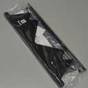 Stainless Steel Stove Gap Covers,Stove Gap Filler, Range Trim Kit, Stove Gap Guards, Heat Resistant and Easy to Clean, Easy retractable Length 13.8" to 27.5", Width 0.79",Black(2PCS)