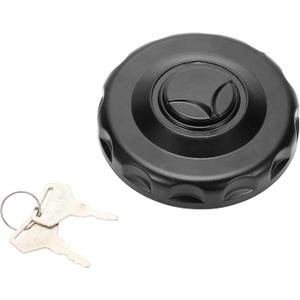 ACROPIX Plastic Locking Gas Cap Lock Fuel Tank Cap Black Fit for BEIBEN for NORTH BENZ NG80A NG80B V3 V3M V3ET V3MT with Keys, 0004700305