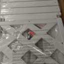 DWANTON Dog Crate Furniture with Cushion, Wooden Kennel Table with Double Doors, Indoor Dog House, Large Size, 38.5" L, White