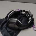 EKSA E1000 USB Gaming Headset for PC, Computer Headphones with Microphone/Mic Noise Cancelling, 7.1 Surround Sound, RGB Light - Wired Headphones for PS4, PS5 Console, Laptop, Call Center (Grey)