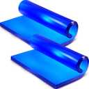 2 Pcs 2 Pcs Motorcycle Seat Gel Pad Shock Absorption Motorcycle Seat Cushion Cooling Soft Reduce Fatigue Motorbike Mat Comfortable Chair Pad for Motorbike Chair, Blue, 25 x 25 x 1cm