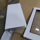 Large Dog Door for Sliding Glass Door - Right Open Amount from Inside - Overall Size: 81 3/4 Inch x 16 1/8 inch, Flap Size: 11.5"(W) x 16.5"(H)