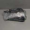 HULISEN Clear Sling Bag, Clear Bag Stadium Approved, Transparent Shoulder Crossbody Backpack Chest Casual Daypack (Black and White)