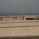 1x4 LED Flat Panel Light Surface Mount 6Pack, 50W 5500LM LED Ceiling Light, TRIAC Dimmable, Selectable 3000K/4000K/5000K, 120V, for Garage, Kitchen, Office, Commercial Use-Black