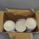 [85 SET]Harvest Pack 16 oz Disposable Coffee Cups, Insulated Ripple Double-Walled Paper Cups with Lids, Black and White Geometric, Drinking Cups for Tea Hot Chocolate Drinks To Go Coffee Cups