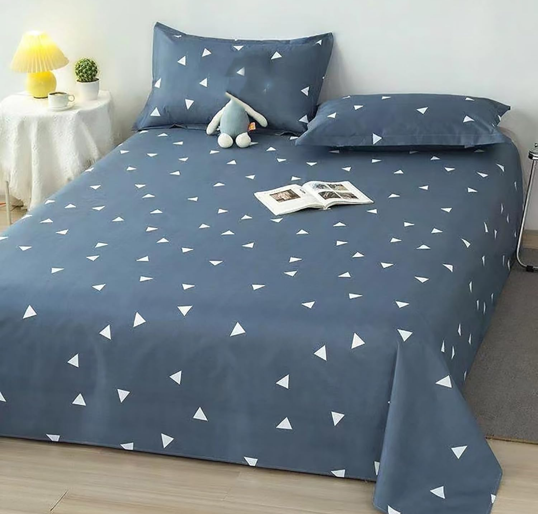 Waterproof Bed Sheet Cotton Lightweight Reusable Duvet Cover Breathable Washable for Incontinence Bedding  135*200cm