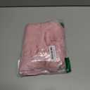 Malier Dog Winter Coat, Reversible Fleece Dog Cold Weather Coats, Windproof Warm Snow Puppy Jacket Vest Pet Clothes for Medium  Dogs (Pink, Medium)