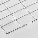 29.3 in. x 16.3 in. Rear Drain Kitchen Sink Bottom Grid with Supersoft Silicone Feet in 304 Grade Stainless Steel