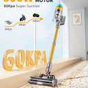 MBYULO Cordless Vacuum Cleaner for Home 600W 60Kpa Upgraded Powerful Stick Vacuum Up to 75Mins, Anti-Tangle & Wall Mount Charging, 8 in 1 Lightweight Vacuum Cleaners for Home/Pet Hair/Carpets/Floors