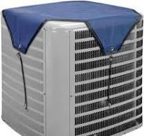 Qualward Air Conditioner Covers for Outside Units 28 × 28 inch Top Universal AC Outdoor Unit Cover Defender