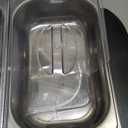 MegaChef Stainless Steel Easy Clean Buffet Server & Food Warmer With 3 Sectional Trays