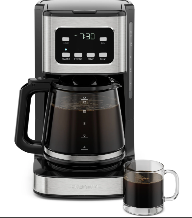 Chefman 12-Cup Digital Coffee Maker