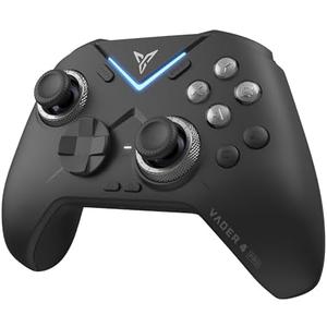 FLYDIGI Vader 4 Pro PC Controller Force Adjustment Lever Joystick, Hall & Micro Triggers, 1000Hz Report Rate, 4-Motor Stereo Vibration, 800mAh, Multi-Platform for PC/NS/Android/TV