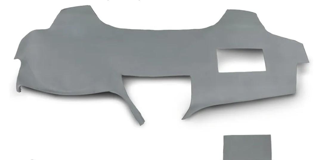 PIT66 Dash Cover Dashboard Panel TPE Gray Fit Toyota Camry 2007-2011