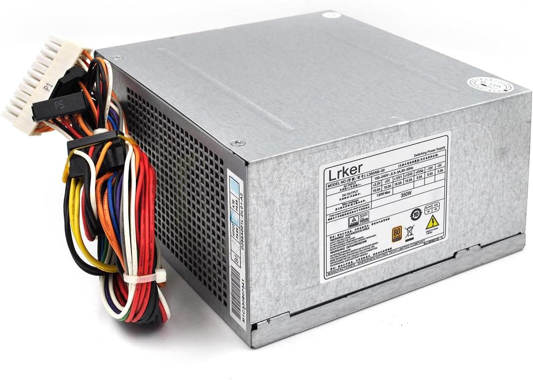 L350AM-00 350W Power Supply Compatible with Dell XPS 8910 8920 8930 8940 8000 8010 8500 8700 9010MT 5675 5676 5680 D350PM-01 L350PD-00 AC350AM-00 PCF001 PS-6351-6DF