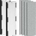 HP600 Replacement Filter Compatible with Hunter HP600 Air Purifier Series, H-HF600-VP True HEPA Filter, 2 Pack