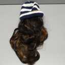 Benehair Beanie Wig for Women with Hair Attached 18'' Long Wavy Synthetic Hair Extensions Knitted Hat Keep Warm in Winter Christmas Gifts Medium Brown&Bleach Blonde