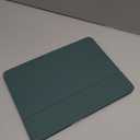 kenke Case for iPad Pro 11 Inch 4th/3rd/2nd Generation (2022/2021/2020) with Pencil Holder, Slim Trifold Smart Cover with Soft TPU Back, Support 2nd Gen Pencil Charging, Auto Sleep/Wake, Dark Green