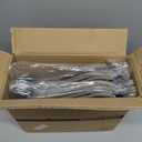 SONGMICS 30 Pack Pants Hangers, 16.7 Inches Long Velvet Trousers Hangers with Adjustable Clips, Heavy-Duty, Non-Slip, Space-Saving for Pants, Skirts, Coats, Dresses, Tank Tops, Gray UCRF12V30