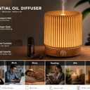 Ceramic Essential Oil Diffusers,Small Cute for Office, Home for Aromatherapy,Bedroom Humidifier Air Fragrance,Room Scent, Smell,Light Decor para Casa De Essentials Aesthetic Aroma (B)
