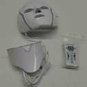 GlintSkin Red Light Therapy for Face, LED Facial Light Therapy Mask, 7 Led Light Therapy Facial Skin Care Mask at Home