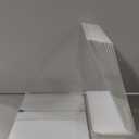 12 Pack Acrylic Sign Holder, Clear 8.5 x 11 Inch Slant Back Vertical Sign Holder, Tabletop Plastic Paper Picture Frame Flyer Document Holder Display Stand for Home, Office, Restaurants, and Stores