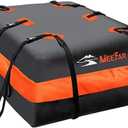 MeeFar Car Roof Bag XBEEK Rooftop top Cargo Carrier, 15 Cubic Feet