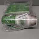 Gatherfun Football Party Supplies Kit Serve 24,Includes Dinner Plates, Dessert Napkins, Cups,Banner and Touchdown Tablecloth for Birthday Gameday Tailgate Decorations, Green (2023053002)