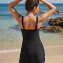 Blooming Jelly Women's Tankini Swimsuits with Swim Skirt Two Piece Tummy Control Bathing Suit Modest Swimwear 2025 (L)