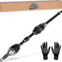 CV Axle Shaft Assembly Front Right Passenger Side Compatible with 2013-2018 Nissan Altima 2.5L L4 Sedan, Replace OE# 39100-3TA0A 391003NT0A, 66-6431
