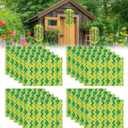 Qualirey 20 Pack Wasp Trap Refills, 12 x 8.6 inch Yellow Jacket Traps Refill Fits Most Wasp Sticky Traps, Super Sticky Wasps Trap Replacement Pads for Mud Dauber Carpenter Bee Hornet Flying Insects