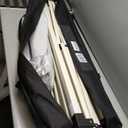 BouPower 10x10 Pop Up Canopy Tent,Outdoor Canopy Beach Tent Slant Legs with Storage Bag, Folding Portable Gazebo, Instant Shelter Tents for Events, Parties, Camping, White