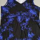 Women Tank Tops 2025 Summer Sleeveless Blouses V Neck Casual Loose Fit Flowy Shirts, Size: M