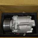 ECCPP AC Compressor with Clutch 2006-2011 Fit for Honda Civic 1.8L Air Conditioning Compressor Rapid Cooling TRSE07