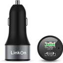 ZGEAR 63W USB C Car Charger PPS&PD 3.0(45W) + QC 3.0(18W) Dual Port – Fast Car Charger Compatible with Laptop, Phone & Tablet – MacBook, Dell XPS, HP Spectre, iPad, iPhone, Samsung, Google Pixel