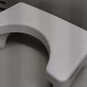 Adjustable Height Potty Step Stool for Adults, NonSlip Bathroom Squat Aid, Removable Toilet Step for Colon Health, Portable Squat Stool, Family Health Accessory (White 1PCS)