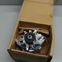 Chrome 1 Wire GM Alternator 100 Amp New Self Exciting High Output One wire Compatible with Chevy 350 305 DELCO Street Rod 10si Sbc 7127SECN100A