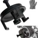 25264 Harmonic Balancer Puller for GM, LS Crank Pulley Puller for GM Chrysler Jeep Dodge, Harmonic Damper Puller for Engine Balancer Removal Replacement